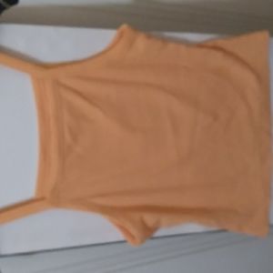 Orange tank top